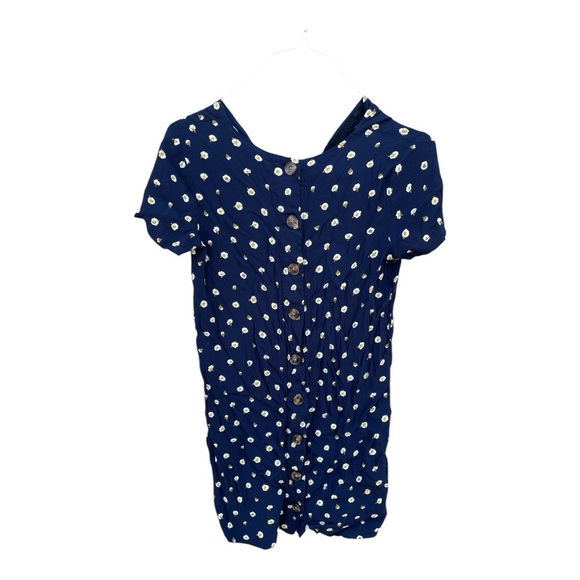 Madewell Button-Back Easy Dress In Daisy Dots - Picture 3 of 7